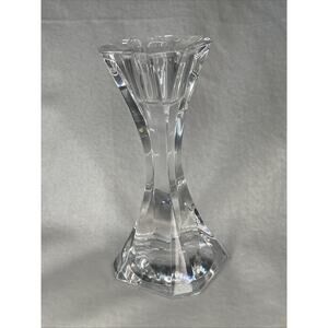 VILLEROY & BOCH Crystal Cocktail Club Candlestick Candle Holder 6.25”
